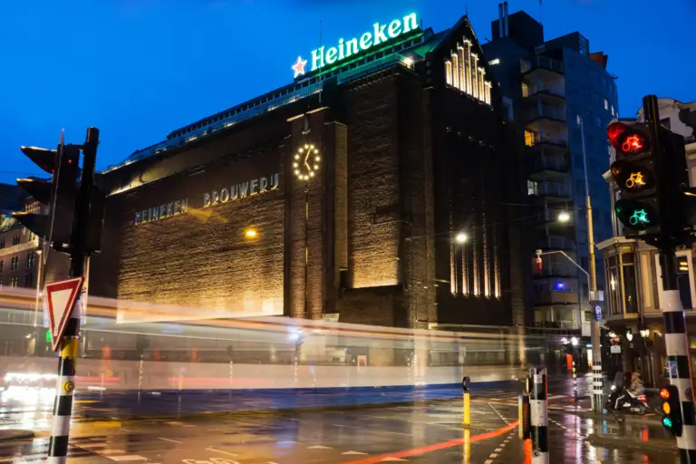 Heineken Experience slide 1